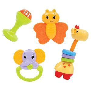 Conjunto De Chocalhos Baby Fun Buba 10650