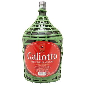 Vinho Tinto Nacional Galiotto Suave 4,6L