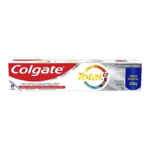 Creme Dental Colgate Total 12 Clean Mint 220g