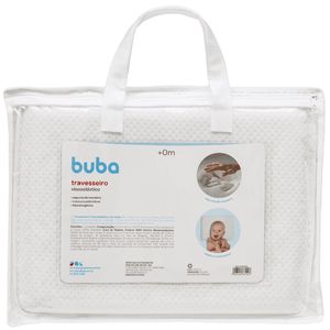 Travesseiro Hipoalérgico Viscoelástico Branco Buba 16152