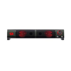 CAIXA DE SOM REDRAGON ORPHEUS 2.1 LED VERMELHO, GS550