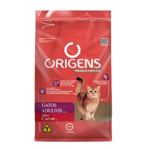 Ração Origens Gatos Adulto Carne 1Kg