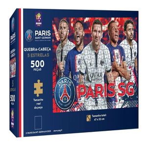 Quebra Cabeça PSG Colecionável 500 Peças Mimo 2321