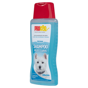 Shampoo para Cães e Gatos Perfumado Pelos Claros Procão Frasco