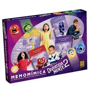 Jogo Memomimica Divertidamente 2 Grow 04758