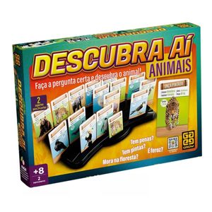 Jogo Descubra Aí os Animais Grow 04752
