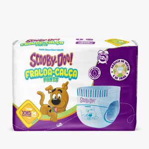 Fralda Scooby Doo Shortinho Jumbinho XXG Pacote com 14 Unidades