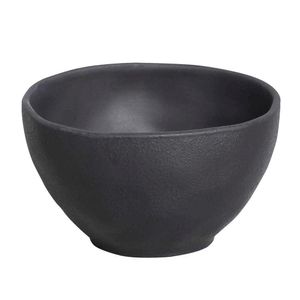 Conjunto com 6 Bowl Orgânico Preto Matte 558ml