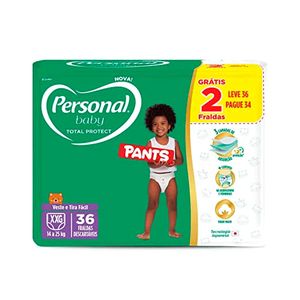 Fralda Personal Baby Roupinha XXG 36 Unidades