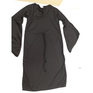 Fantasia Tunica Preta Infantil - Halloween