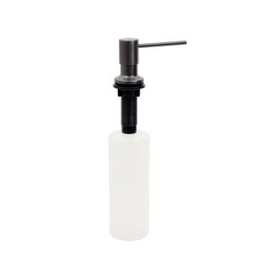 Dosador Sabao Inox 304 Black 500Ml