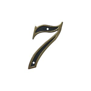 Cartela Numero 7 C/Parafuso BuChá Western