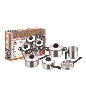 Conjunto Fortaleza 06 Peças  c/ P.P. 4.5 Lts Polido