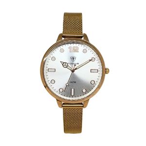 Relógio Feminino Relógio Tuguir Analógico TG227 Rose e Branco