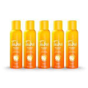 Kit Shampoo a Seco Tabu Suave 150Ml - 5 unidades