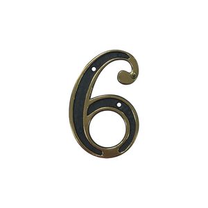 Cartela Numero 6 C/Parafuso BuChá Western