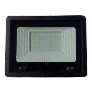Refletor Holofote Led 50w Azul Prova D'água Bivolt Jardim