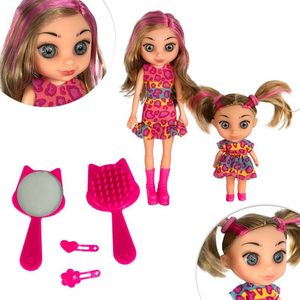 Boneca Juju Mommy Mamãe e Filhinha com Acessórios
