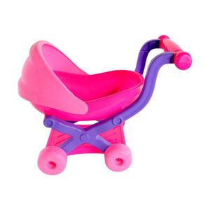 Carrinho de Brinquedo para Bonecas Brincar de Faz de Conta