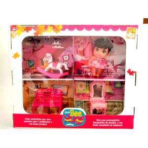 Bee Hugs Maleta Casinha Boneca - Bee Toys