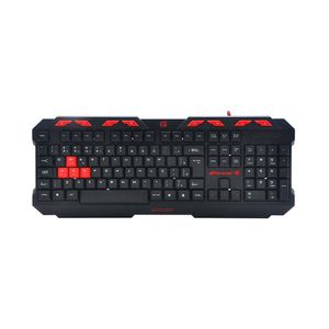 Teclado Gamer Fortrek Spider GK706 Preto/Vermelho - AC2404