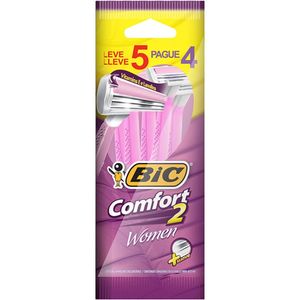 Barbeador Descartável Comfort 2 Women 5 Unidades