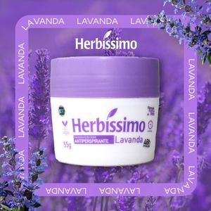 Desodorante Creme Antitranspirante Lavanda Herbissimo 55G