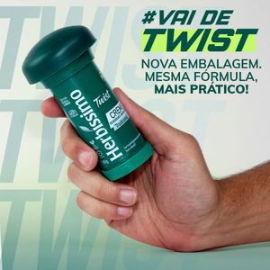 Desodorante Twist Antitranspirante Tradicional Herbissimo 45G