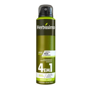 Desodorante Aerosol Antitranspirante Herbissimo Green Leaf 150Ml