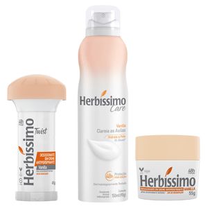 Kit Desodorante Herbíssimo Vanilla - c/3 unidades