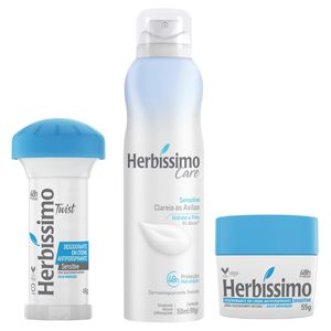 Kit Desodorante Herbíssimo Sensitive - c/3 unidades