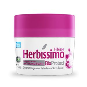 Kit Desodorante Herbíssimo Creme Antitranspirante Lavanda e Hibisco - 2 unidades