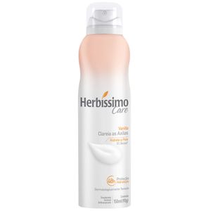 Kit Desodorante Aerossol Antitranspirante Herbissimo Green Leaf e Care Vanilla 150Ml