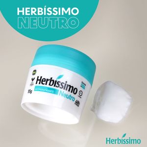 Desodorante Creme Antitranspirante Neutro Herbissimo 55G