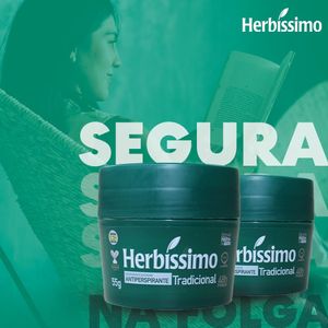 Desodorante Creme Antitranspirante Tradicional Herbissimo 55G