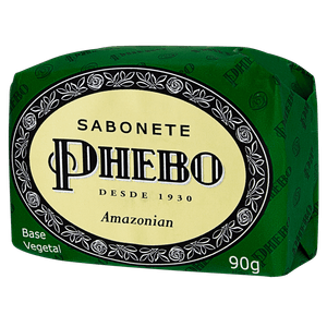 Sabonete em Barra Vegetal Amazonian Phebo Cartucho