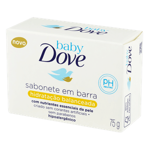 Sabonete em Barra Hidratação Balanceada Dove Baby Caixa
