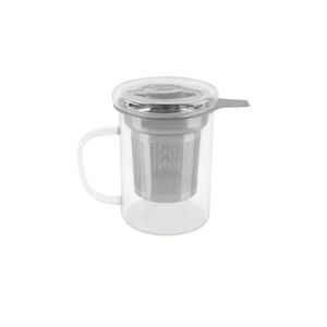 Caneca de Vidro Tramontina com Infusor de Chá 350 ml