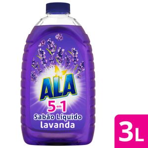 Lava Roupas Líquido Ala 5 em 1 Cuidado do coco 3L