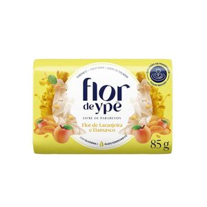 Sabonete Flor de Ypê Suave Flor de Laranjeira e Damasco 85g