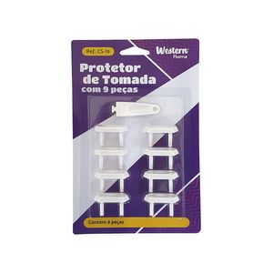 Protetor De Tomadas 9 Peças Western
