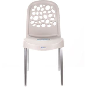 Cadeira Deluxe de Polipropileno Nude - Forte Plástico