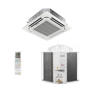 Ar Condicionado Split Cassete 4 Vias Hitachi Air Core 500 34000 BTUs Frio - 220V
