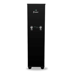 Bebedouro Industrial Coluna Frisbel 25 Litros 1 Torneira Gelada e 1 Natural Black - 110V