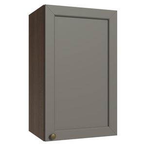 Armário Aéreo 40 cm 1 Porta Rustic/Cinza Vik Madesa