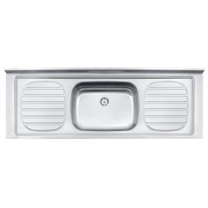 Pia de Apoio Tramontina Filo 56 em Aço Inox 160 x 55 cm Standard