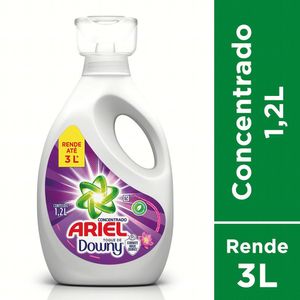 Lava-Roupas Concentrado Toque de Downy Ariel Frasco 1,2l