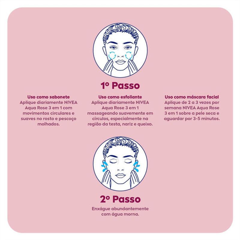 argila-facial-nivea-aqua-rose-3em1-150ml