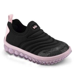 TÊNIS INFANTIL BIBI ROLLER 2.0 PRETO/SUGAR/GLITTER
