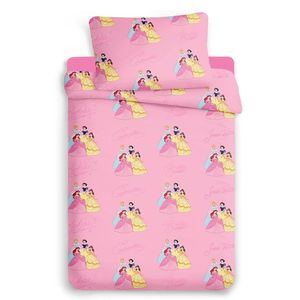 LENÇOL SOLT TOQUE DE SEDA DISNEY PRINCESAS FESTA 2PC JOLITEX